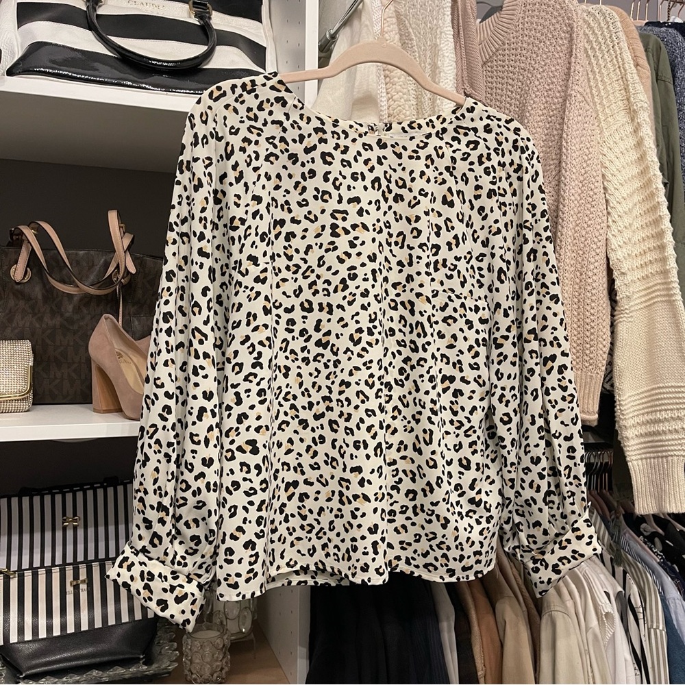 Nine West Elegant Blouse in Classic Black